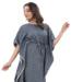 Picture of Admirable Cotton Slate Grey Arabian Kaftans