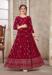 Picture of Lovely Rayon Maroon Kids Gown