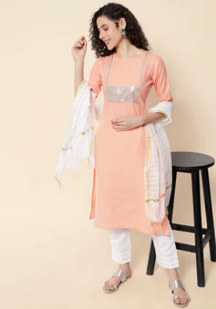 Picture of Graceful Cotton Wheat Readymade Salwar Kameez