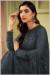 Picture of Georgette Dark Slate Grey Straight Cut Salwar Kameez