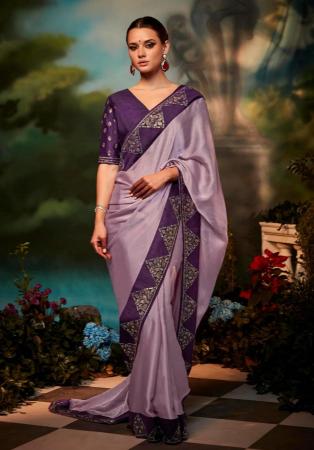 Picture of Enticing Silk Grey Saree