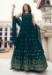 Picture of Magnificent Georgette Dark Green Party Wear Gown
