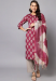 Picture of Statuesque Crepe Rosy Brown Readymade Salwar Kameez