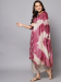 Picture of Statuesque Crepe Rosy Brown Readymade Salwar Kameez