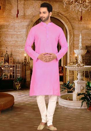 Picture of Bewitching Cotton Violet Kurtas