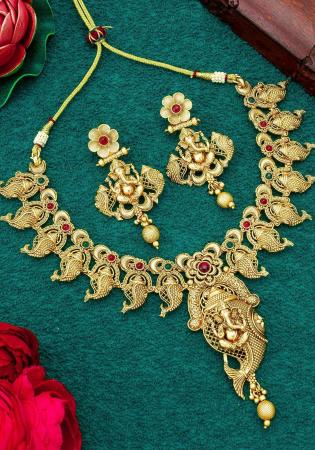 Picture of Superb Golden Necklace Set