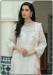 Picture of Pretty Georgette White Straight Cut Salwar Kameez