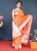Picture of Beautiful Silk Coral Saree