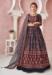 Picture of Gorgeous Silk Dim Gray Readymade Gown