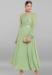 Picture of Cotton & Crepe Dark Sea Green Kurtis And Tunic