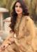 Picture of Well Formed Synthetic Khaki Straight Cut Salwar Kameez