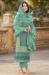 Picture of Synthetic Dark Sea Green Straight Cut Salwar Kameez