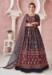 Picture of Fine Silk Dim Gray Readymade Gown