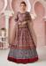 Picture of Alluring Silk Grey Readymade Gown