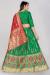Picture of Excellent Silk Teal Lehenga Choli