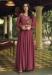 Picture of Comely Georgette Brown Readymade Salwar Kameez