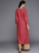 Picture of Statuesque Cotton & Silk Indian Red Kurtis And Tunic