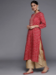 Picture of Statuesque Cotton & Silk Indian Red Kurtis And Tunic