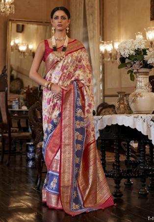 Picture of Alluring Silk Tan Saree