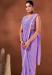 Picture of Elegant Net Medium Purple Lehenga Sarees