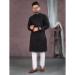 Picture of Comely Cotton Black Kurtas
