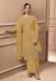 Picture of Comely Net Peru Straight Cut Salwar Kameez