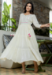 Picture of Charming Cotton Off White Readymade Gown
