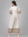 Picture of Beautiful Rayon Off White Readymade Gown