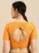 Picture of Stunning Silk Dark Orange Designer Blouse