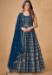 Picture of Beauteous Georgette Navy Blue Readymade Gown