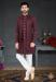 Picture of Alluring Georgette Maroon Indo Western