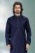 Picture of Enticing Silk Navy Blue Kurtas
