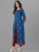 Picture of Resplendent Rayon Midnight Blue Readymade Gown
