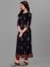 Picture of Nice Rayon Black Readymade Gown