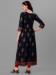Picture of Nice Rayon Black Readymade Gown