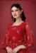 Picture of Georgette & Silk Maroon & Maroon Readymade Gown