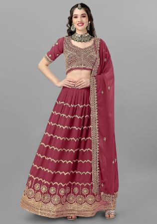 Picture of Magnificent Georgette Sienna Lehenga Choli