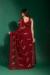 Picture of Beauteous Georgette Maroon Saree
