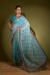 Picture of Ideal Chiffon Medium Turquoise Saree