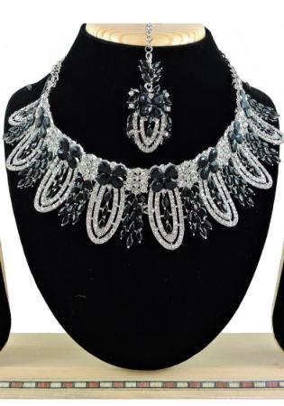 Picture of Good Looking Black Necklace Set