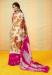 Picture of Graceful Satin Thistle Saree
