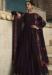 Picture of Gorgeous Georgette Dark Magenta Party Wear Gown