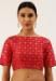 Picture of Admirable Silk Indian Red Designer Blouse