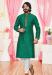 Picture of Sightly Chiffon Teal Kurtas