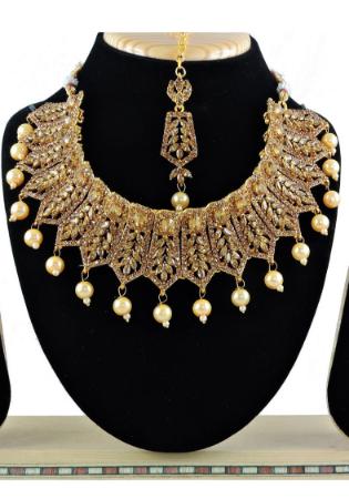 Picture of Ideal Golden Rod Necklace Set
