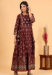 Picture of Charming Cotton Brown Readymade Gown