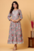 Picture of Radiant Cotton Dark Grey Readymade Gown