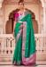 Picture of Stunning Silk Teal Saree