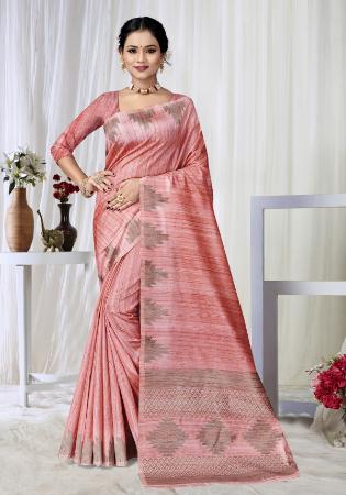 Picture of Ideal Silk Rosy Brown Saree