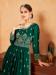Picture of Beautiful Georgette Dark Green Anarkali Salwar Kameez